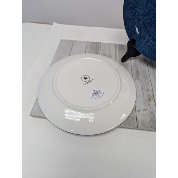 Royal Norfolk Blue Speckled Set Of 2 Dinner Plates 10 5/8" - Picture 5 of 9